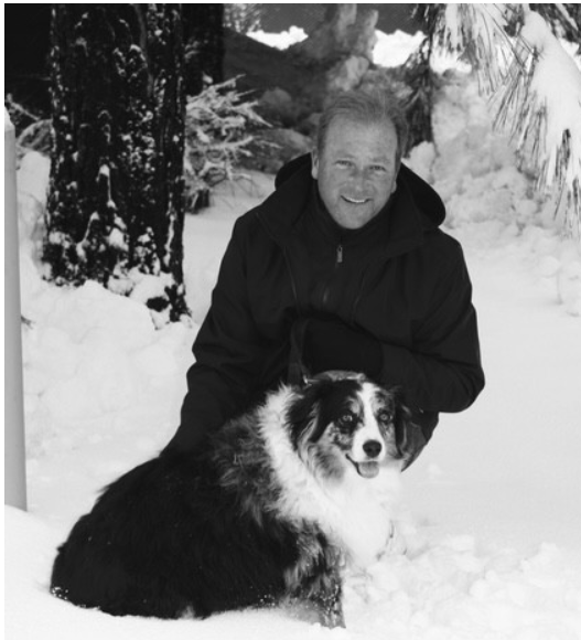RG GDS Consulting founder with his dog